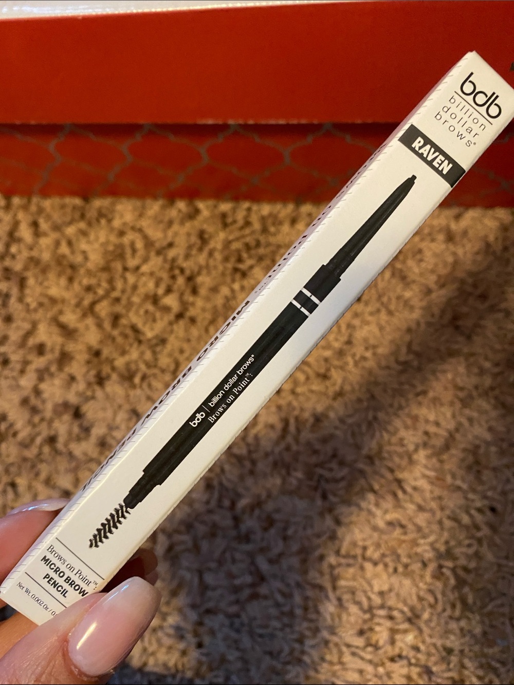 bdb Billion Dollar Brows Micro Brow Pencil - Raven (Black)